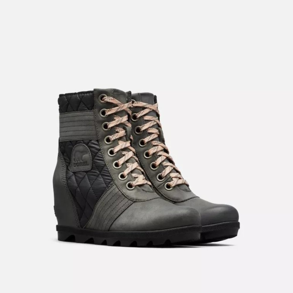 Sorel Lexie Wedge Lug Sole Booties - Picture 5 of 14
